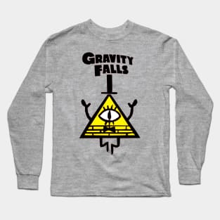 Bill Cipher Gravity Falls Long Sleeve T-Shirt